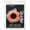 alpha ring by Calextotics Cockring Silicone Sexagon Alpha 37mm Orange